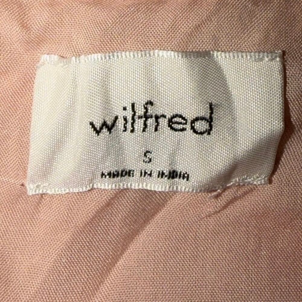 Aritzia Wilfred Sidonie Dress Petal Pink 100% Modal Size Small - Picture 7 of 8
